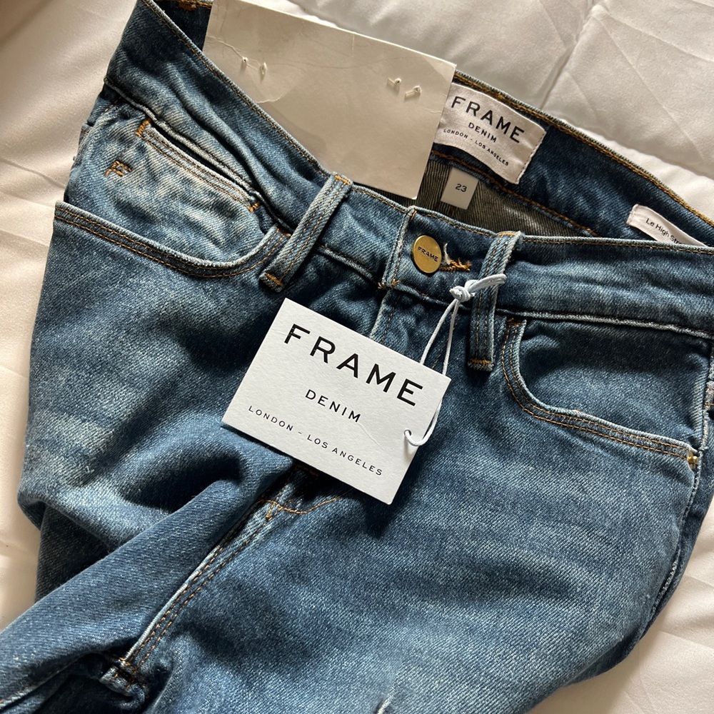 NWT Frame Le High Jeans